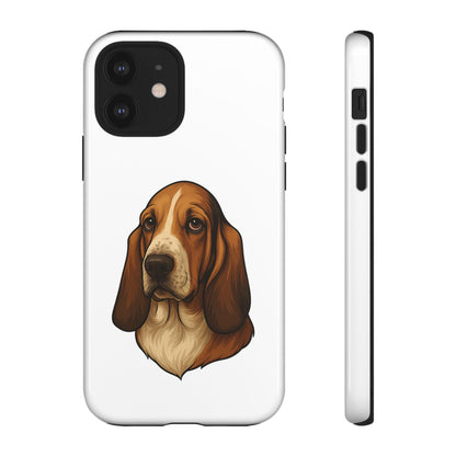 Basset Hound Head iPhone Case