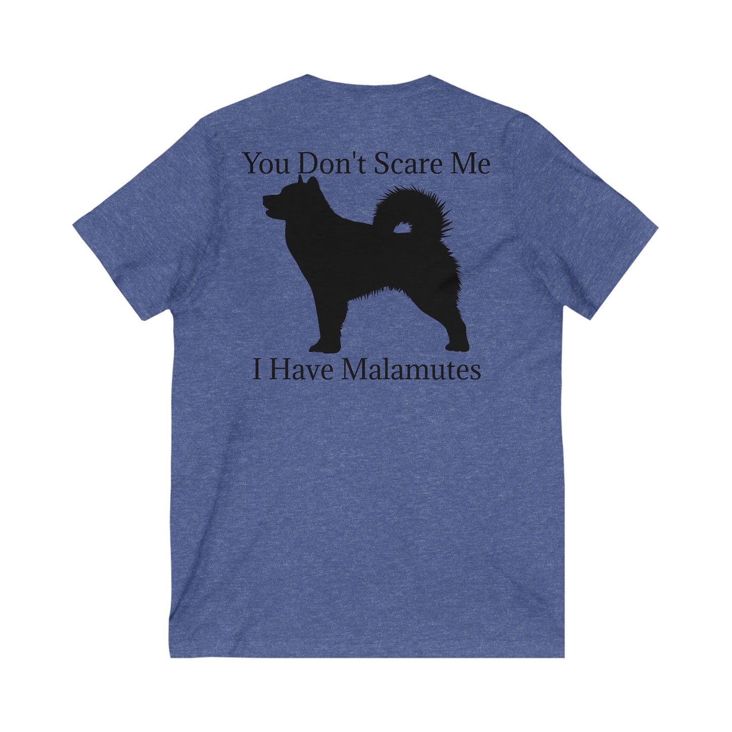 You Don't Scare Me Unisex Short Sleeve V-Neck Tee