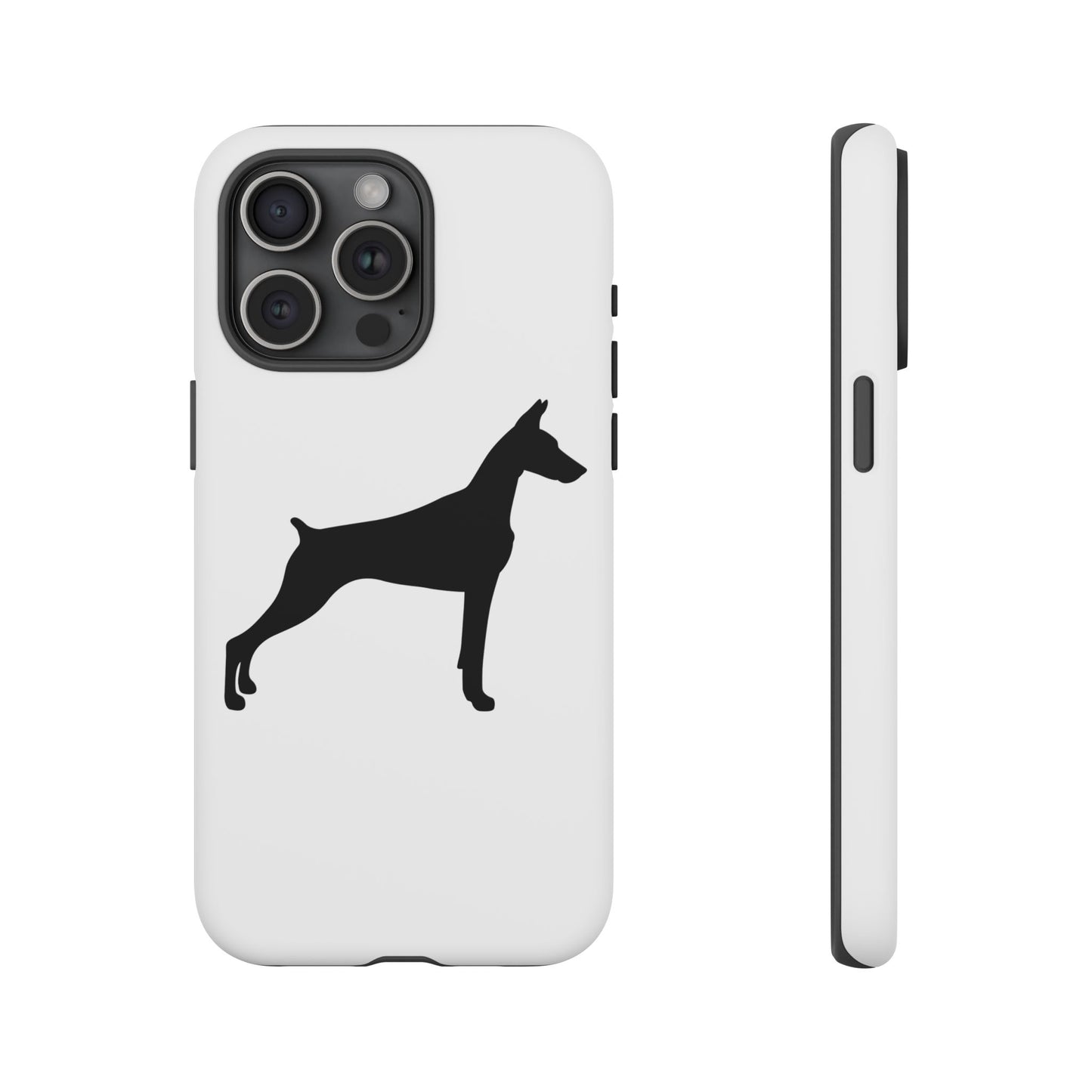 Doberman Silhouette iPhone Case
