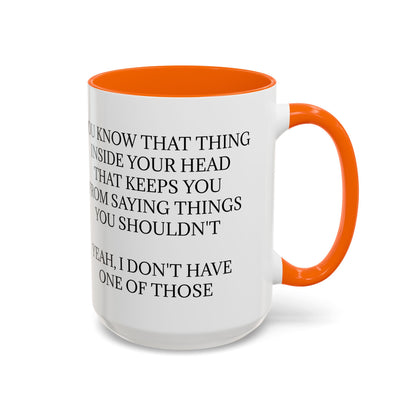 No Filter 2-Tone Coffee Mug