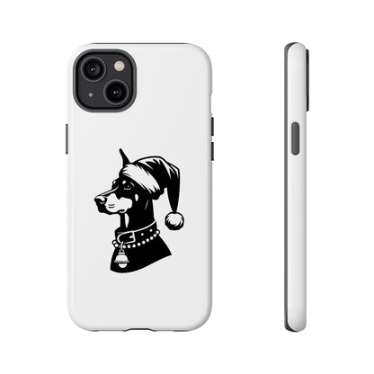 Santa Paws Doberman iPhone Case