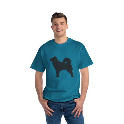 Malamute Silhouette Men's Short-Sleeve Crewneck Tee