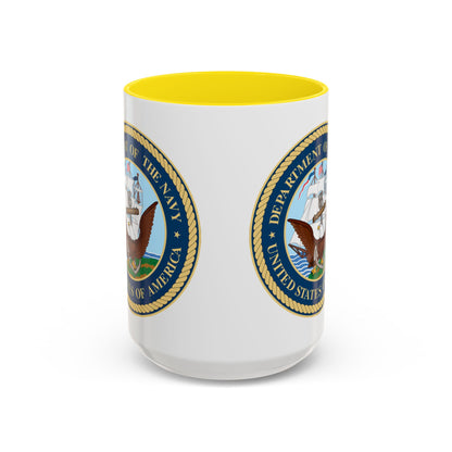 US Navy 2-Tone Coffee Mug