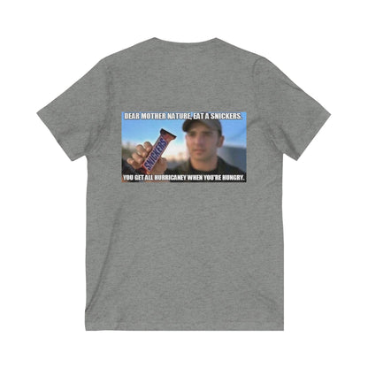 Hurricaney Unisex Short Sleeve V-Neck Tee