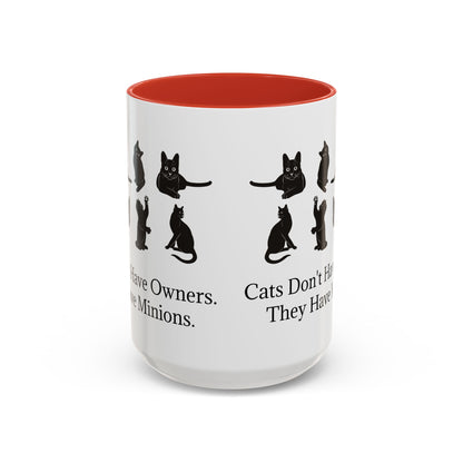 Cat Minions 2-Tone Coffee Mug