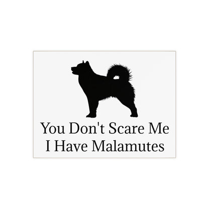 You Don't Scare Me Ceramic Photo Tile