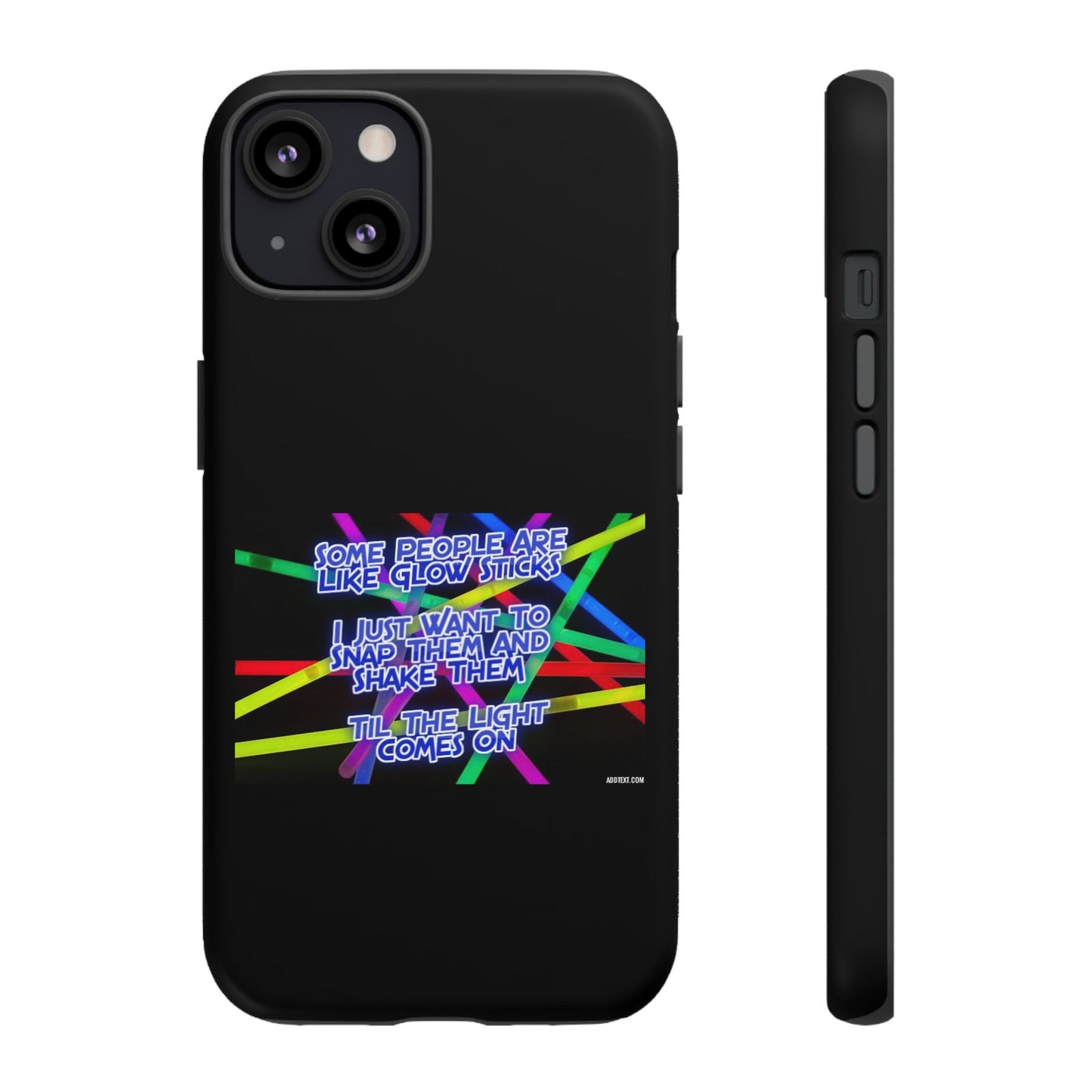 Glow Sticks iPhone Case