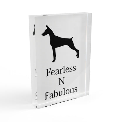 Fearless N Fabulous Acrylic Photo Block
