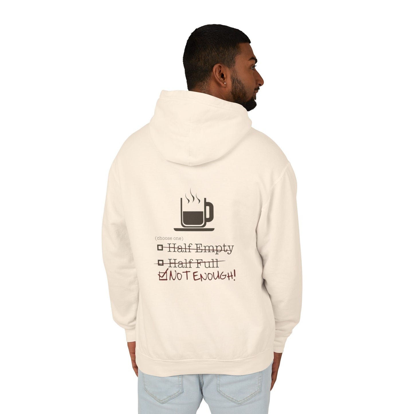 Not Enough Unisex Lightweight Hoodie