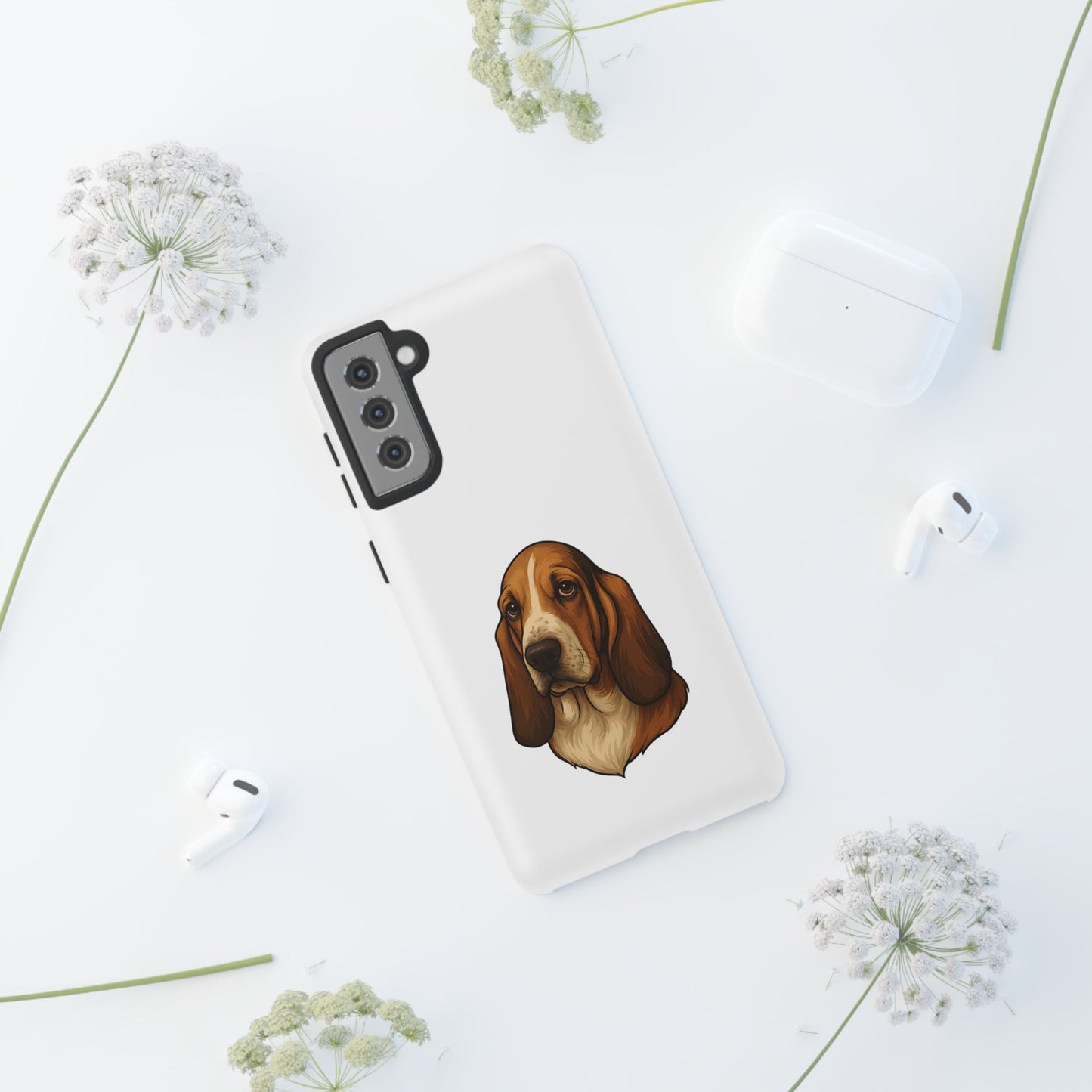 Basset Hound Head Samsung Case
