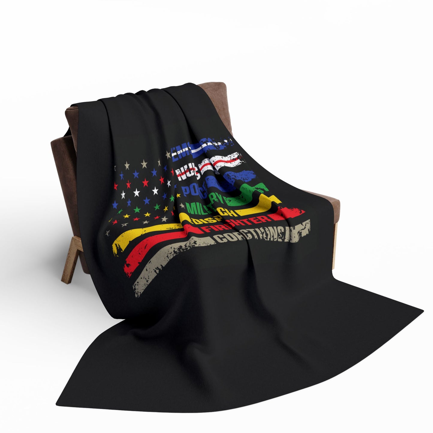 First Responder Arctic Fleece Blanket