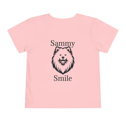 Sammy Smile Toddler Unisex Short Sleeve Crewneck Tee