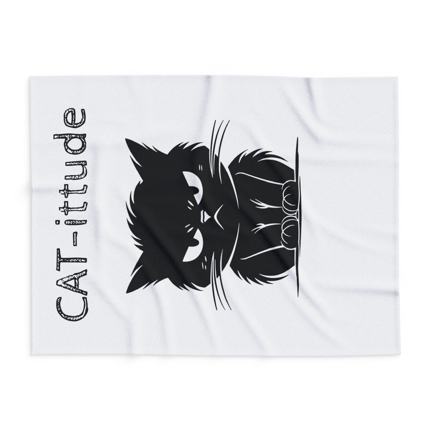 CAT-ittude Arctic Fleece Blanket