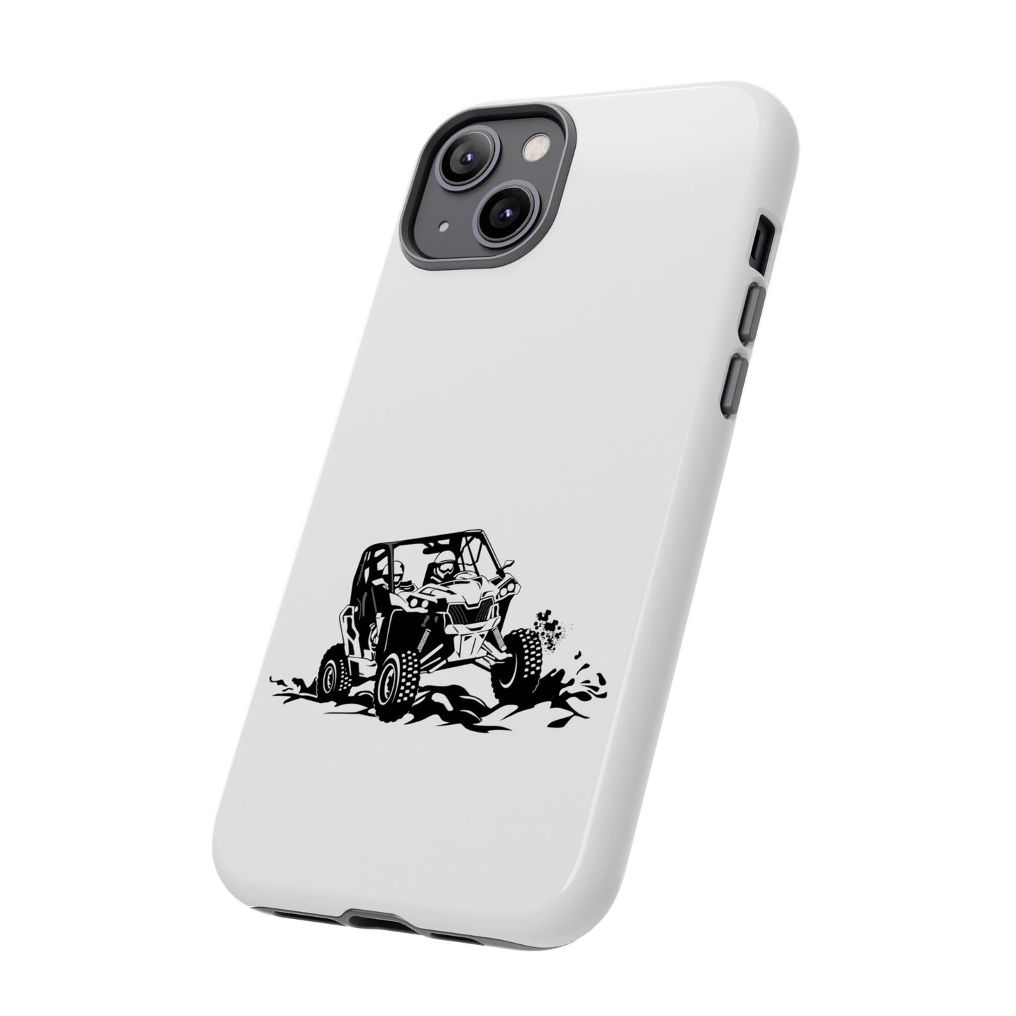 Slingin' Mud Side By Side iPhone Case