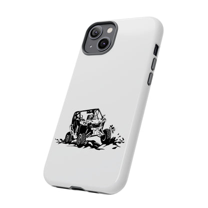 Slingin' Mud Side By Side iPhone Case