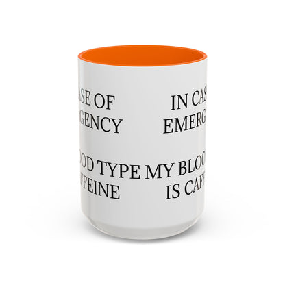 Blood Type 2-Tone Coffee Mug