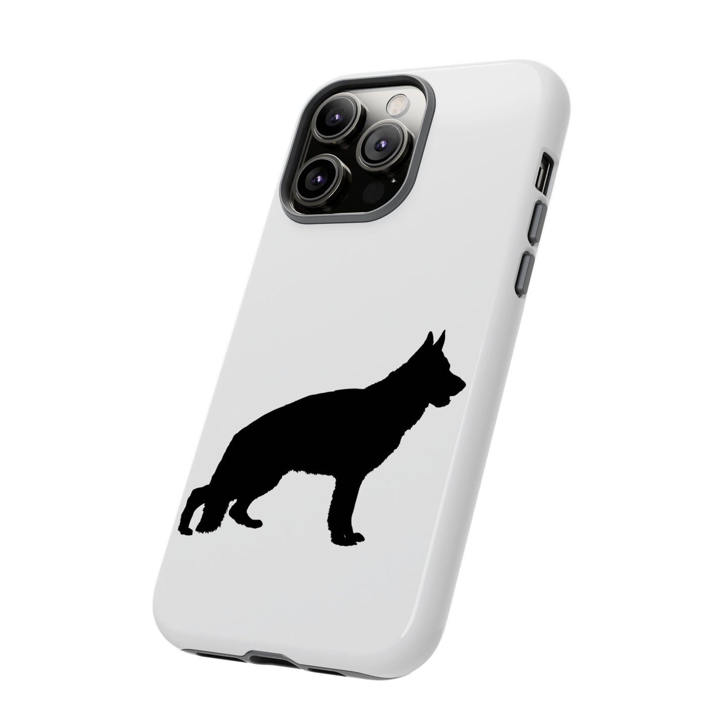 German Shepherd Silhouette iPhone Case