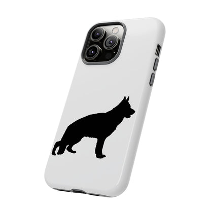 German Shepherd Silhouette iPhone Case