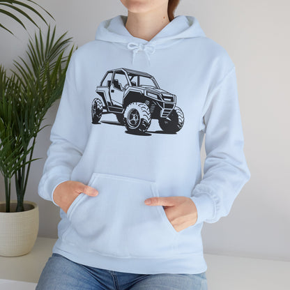 Off The Beaten Path Side By Side Unisex Hoodie