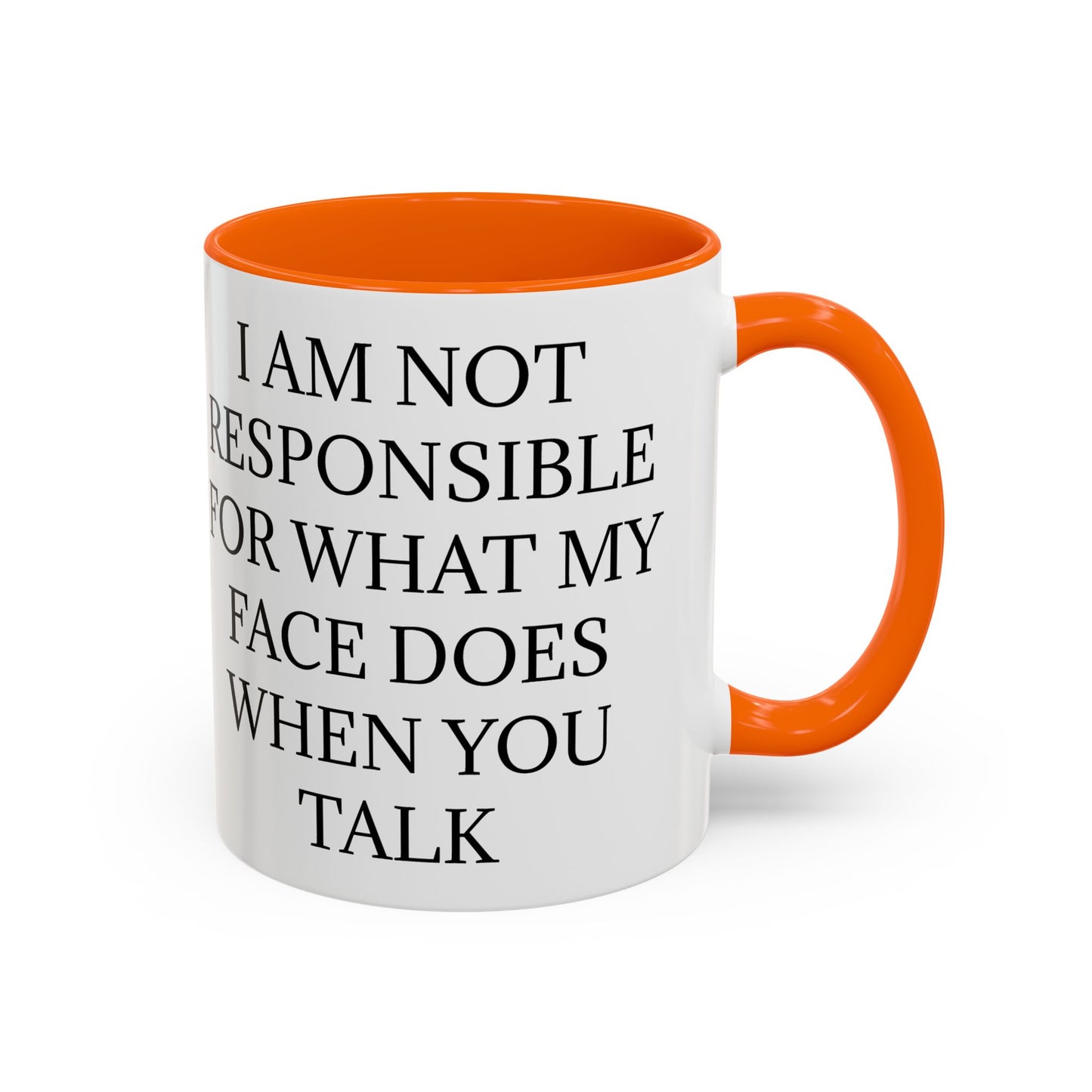 When You Talk 2-Tone Coffee Mug
