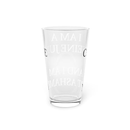 Caffeine Junkie Drinking Glass