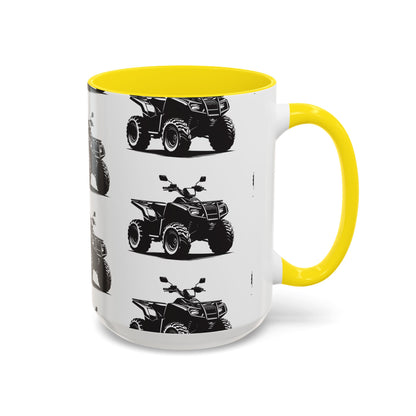 Off The Beaten Path Quad 2-Tone Coffee Mug