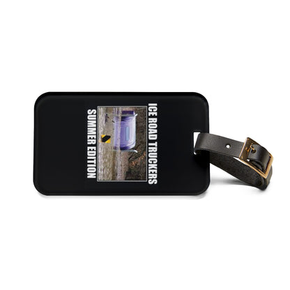 Ice Road Truckers Leather Strap Luggage Tag