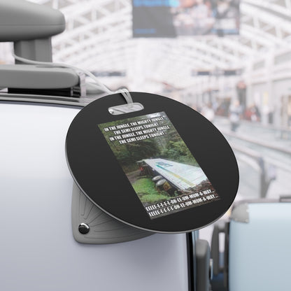 Semi Sleeps Luggage Tag