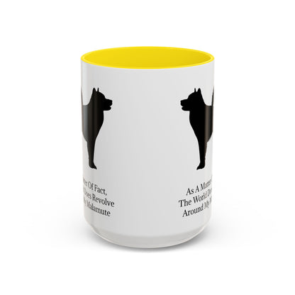 Matter Of Fact Malamute 2-Tone Coffee Mug