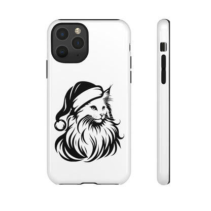Santa Paws Cat iPhone Case