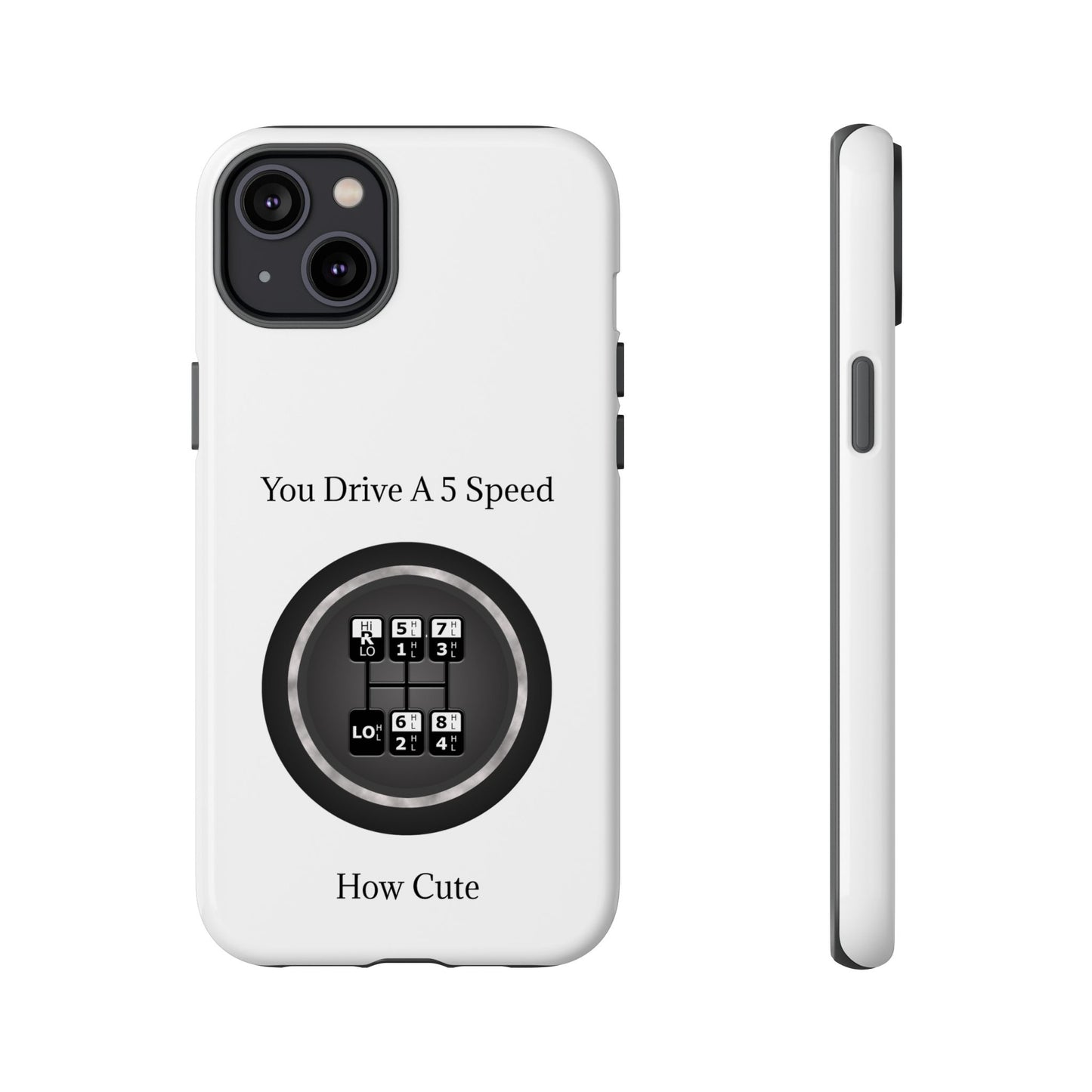 5 Speed How Cute iPhone Case