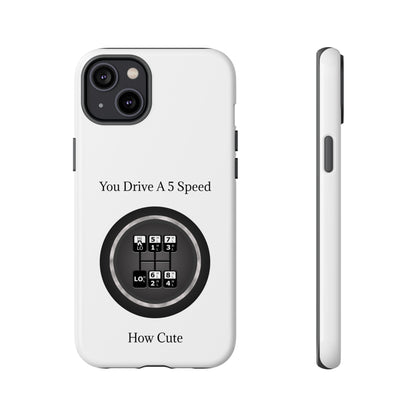 5 Speed How Cute iPhone Case