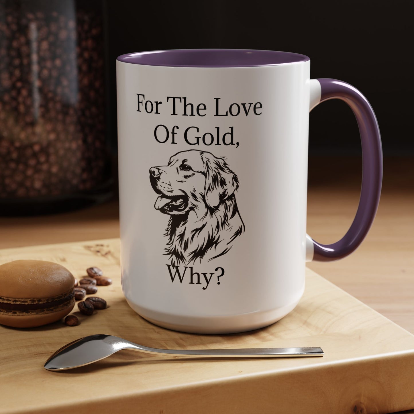 For The Love Of Gold 2-Tone Coffee Mug