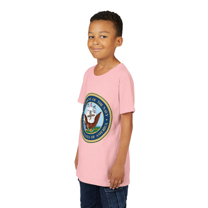 US Navy Youth Unisex Short Sleeve Crewneck Tee