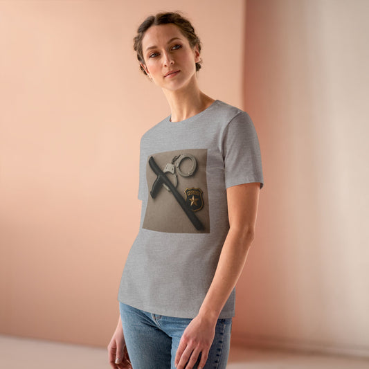 Law Enforcement Appreciation Women's Short Sleeve Crewneck Tee
