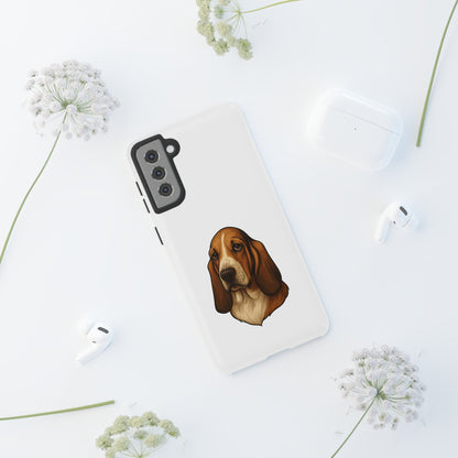 Basset Hound Head Samsung Case