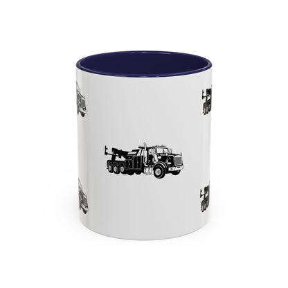 Heavy Tow Truck 2-Tone Coffee Mug