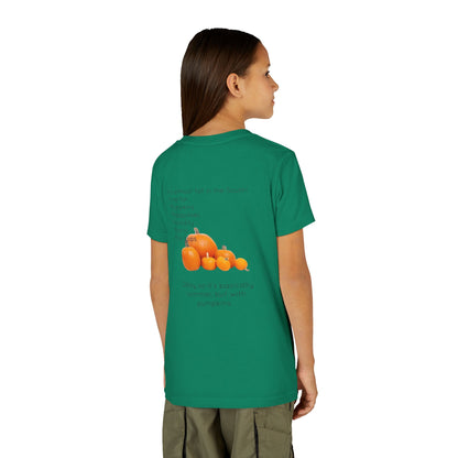 Fall In The South Youth Unisex Short Sleeve Crewneck Tee