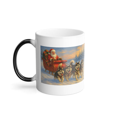 Dashing Through The Snow Color Changing Mug