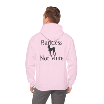 Barkless Not Mute Unisex Hoodie