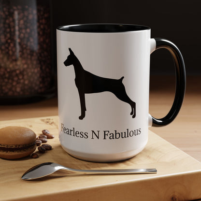 Fearless N Fabulous 2-Tone Coffee Mug