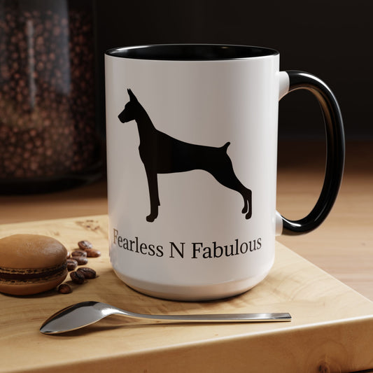 Fearless N Fabulous 2-Tone Coffee Mug