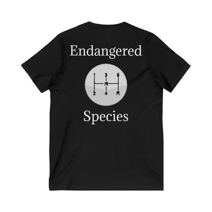 Endangered Species Unisex Short Sleeve V-Neck Tee