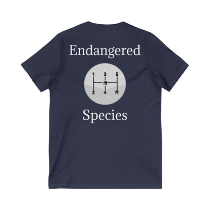 Endangered Species Unisex Short Sleeve V-Neck Tee