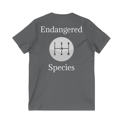 Endangered Species Unisex Short Sleeve V-Neck Tee