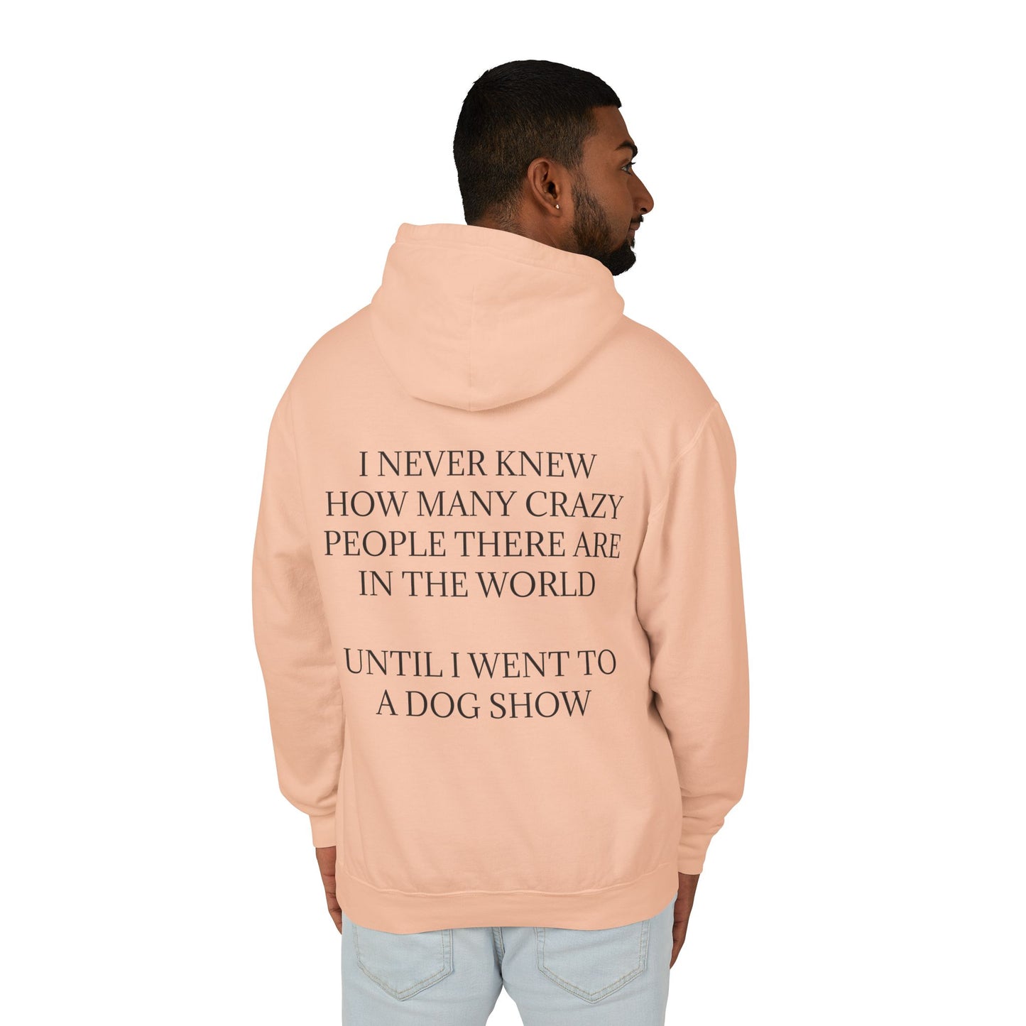 Never Knew Unisex Lightweight Hoodie