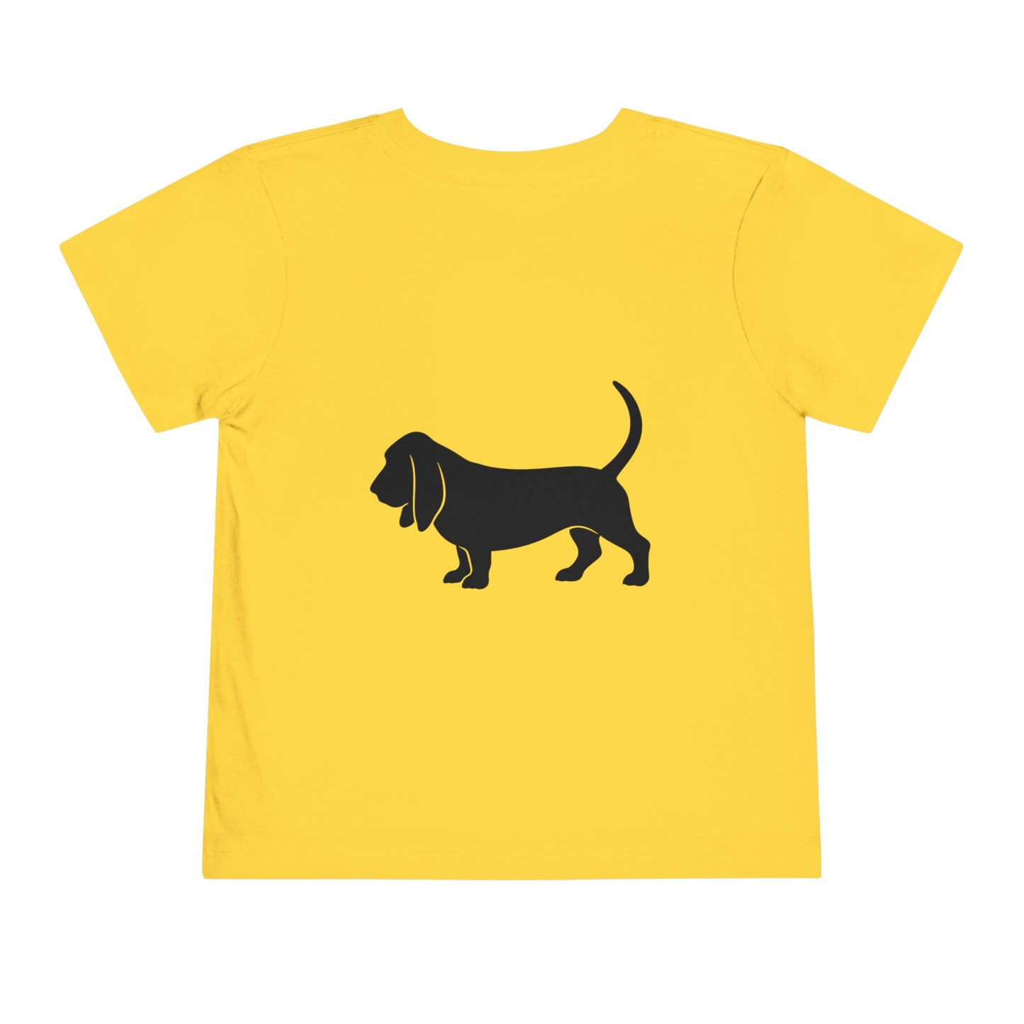 Basset Hound Toddler Unisex Short Sleeve Crewneck Tee