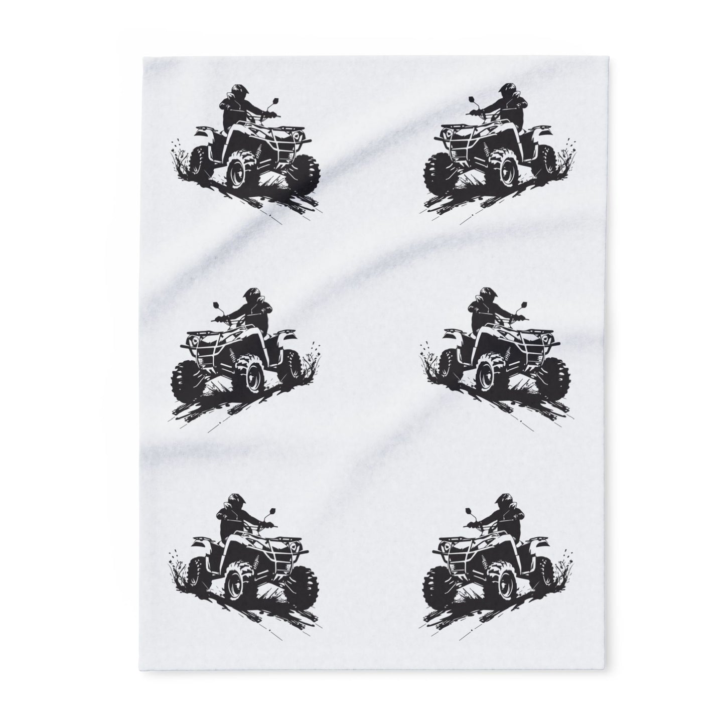 Slingin' Mud Quad Arctic Fleece Blanket