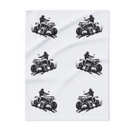 Slingin' Mud Quad Arctic Fleece Blanket