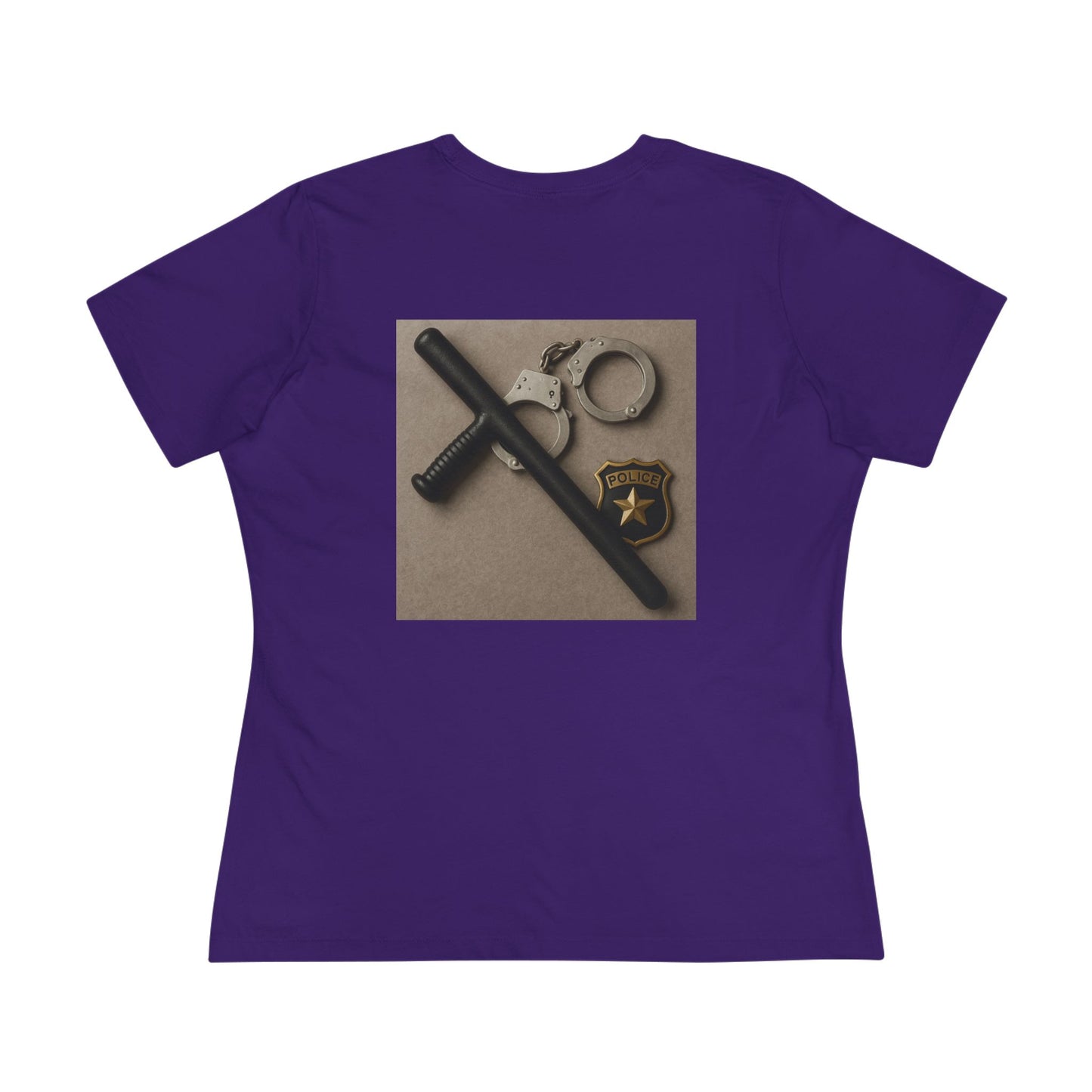Law Enforcement Appreciation Women's Short Sleeve Crewneck Tee